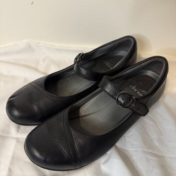 Dansko Collette Mary Jane Pump Women’s Shoes Black Leather Size 8.5 Comfortable - Picture 2 of 5